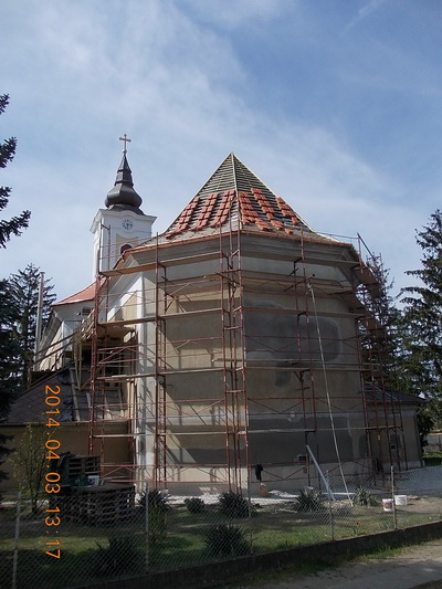 templom felújítás